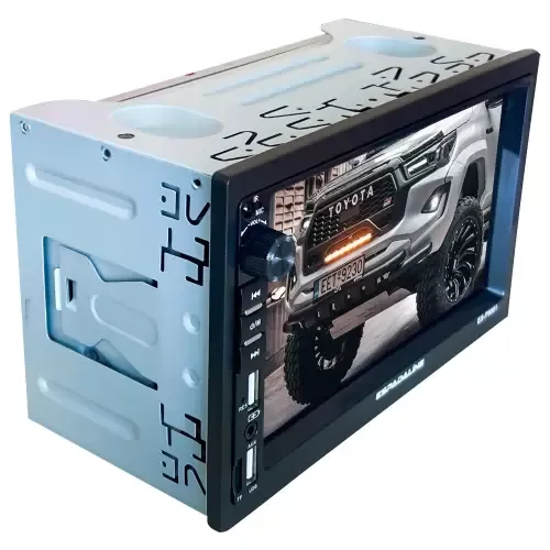 Double Teyp 7 İnç 4x65 Watt Mirrorlink Dual Usb Tf Aux 7 Renk Ekran ES-P5001