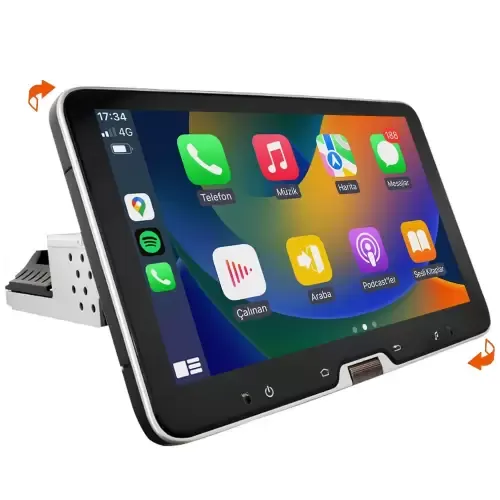 Android Multimedya Ekran Dönen Kafa 10 İnç 2+32GB Carplay ES-P8008
