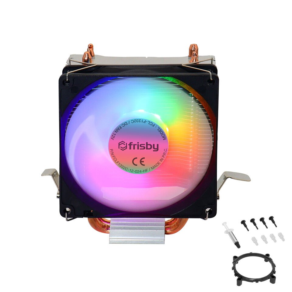 FRISBY FCL-F1332C LGA1700/AM5 SOKET BAKIR TABAN İŞLEMCİ FANI