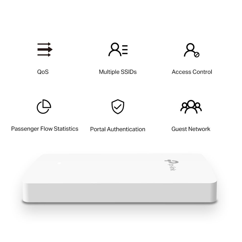 TP-LINK OMADA EAP235-WALL AC1200 4PORT DUALBAND DUVAR TİPİ ACCESS POINT
