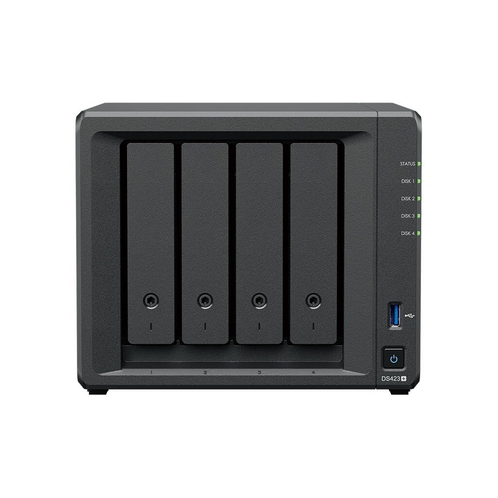 SYNOLOGY DS423PLUS 2GB 4 BAY 2xGLAN NAS DEPOLAMA ÜNİTESİ