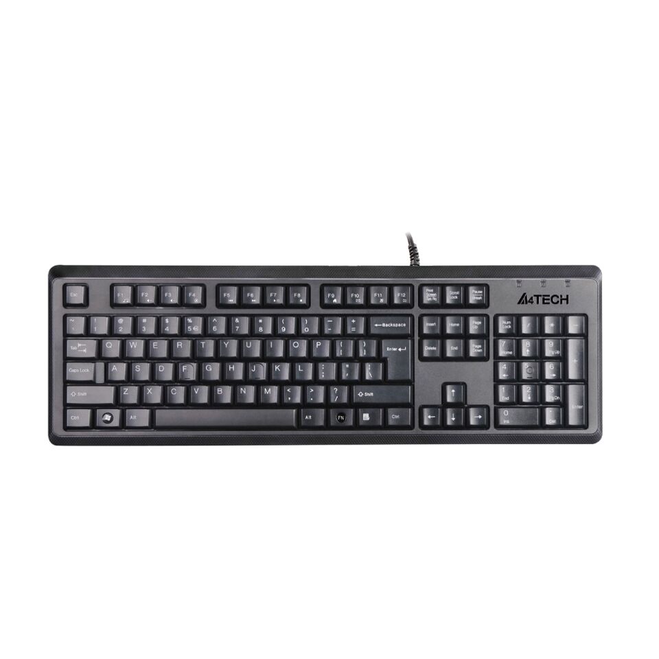A4 TECH KR-92 USB MULTİMEDYA SİYAH Q KLAVYE