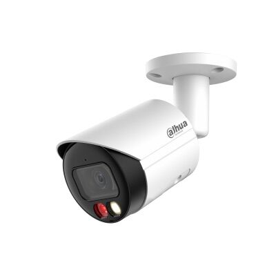 DAHUA IPC-HFW1249S-S-IL-0360B 2MP 3.6MM 30MT DAHİLİ SESLİ / FULL COLOR POE H265+ IR BULLET IP KAMERA