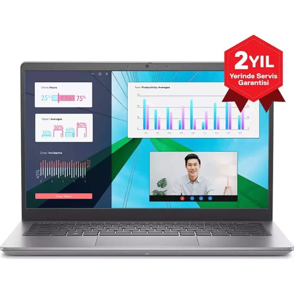 DELL VOSTRO 3430 N1602PVNB3430U I5-1335U 8GB 256GB SSD 14'' FREEDOS NOTEBOOK