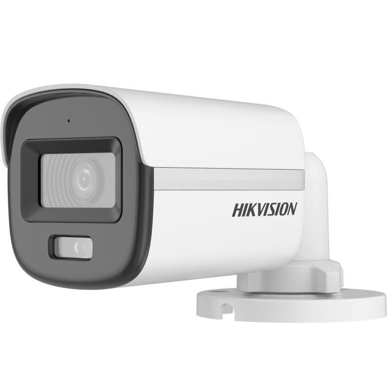 HIKVISION DS-2CE10DF0T-LPFS 2MP 2.8MM COLORVU 20MT IP 67 HD-TVI DAHİLİ SES IR BULLET KAMERA