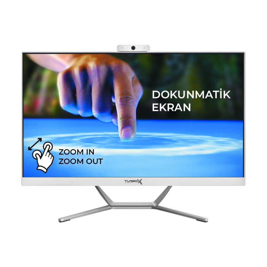 TURBOX TAX1387 I5-12450H 16GB 512 SSD 23.8'' FHD DOKUNMATİK FREE-DOS ALL IN ONE PC