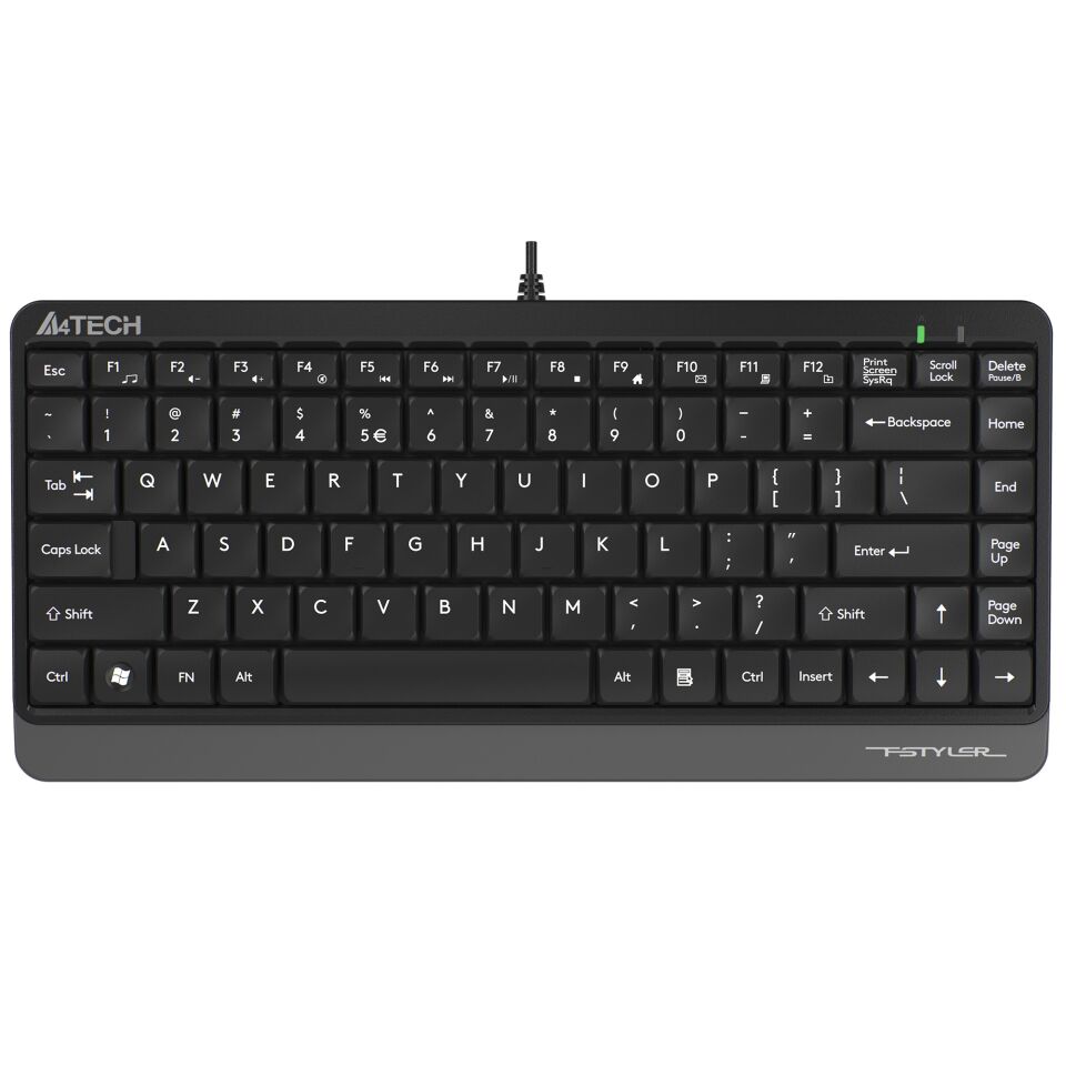 A4 TECH FK11 USB MULTİMEDYA GRİ MİNİ Q KLAVYE