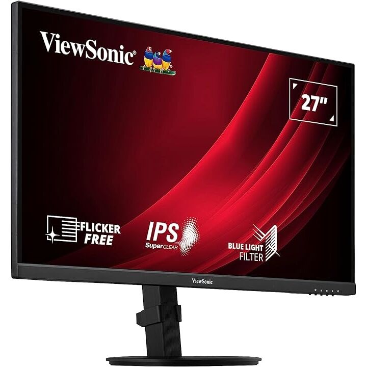 VIEWSONIC VG2709-2K-MHD 27'' 5MS 2560x1440 HDMI/DP PIVOT SİYAH IPS LED MONITOR