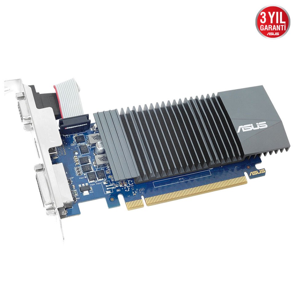 ASUS GT730-SL-2GD5-BRK GT730 2GB DDR5 64Bit VGA/DVI/HDMI 16X DX12 NVIDIA