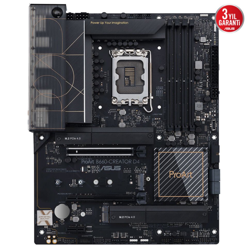 ASUS PROART B660-CREATOR D4 4xDDR4 HDMI 3xM.2 1xGLAN 1700P ANAKART