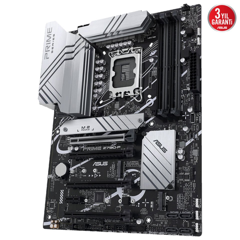 ASUS PRIME Z790-P 4xDDR5 HDMI/DP 3xM.2 1xGLAN 1700P (12.Gen 13.Gen) ANAKART