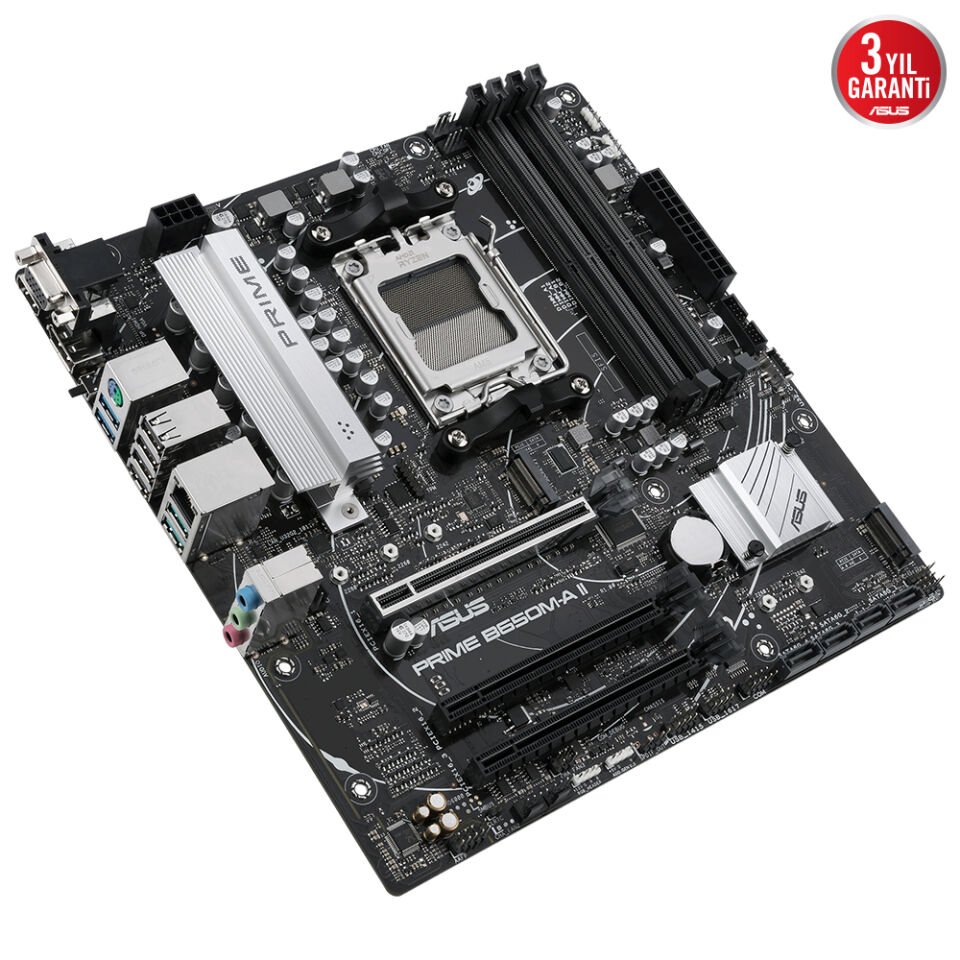 ASUS PRIME B650M-A II 4xDDR5 HDMI+DP 2xM.2 AM5 ANAKART