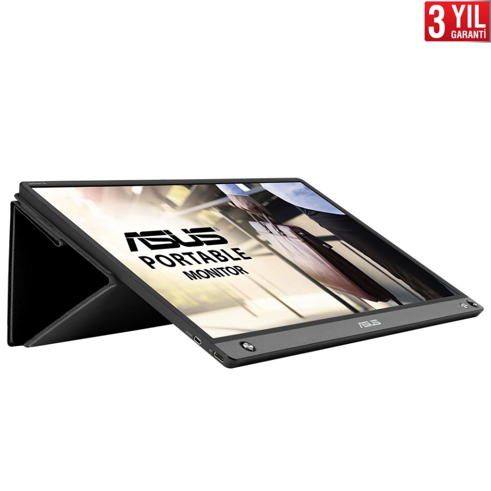 ASUS ZENSCREEN MB16AHP 15.6'' 5MS 1920x1080 TYPE-C/MICRO-HDMI TAŞINABİLİR LED DAHİLİ BATARYA