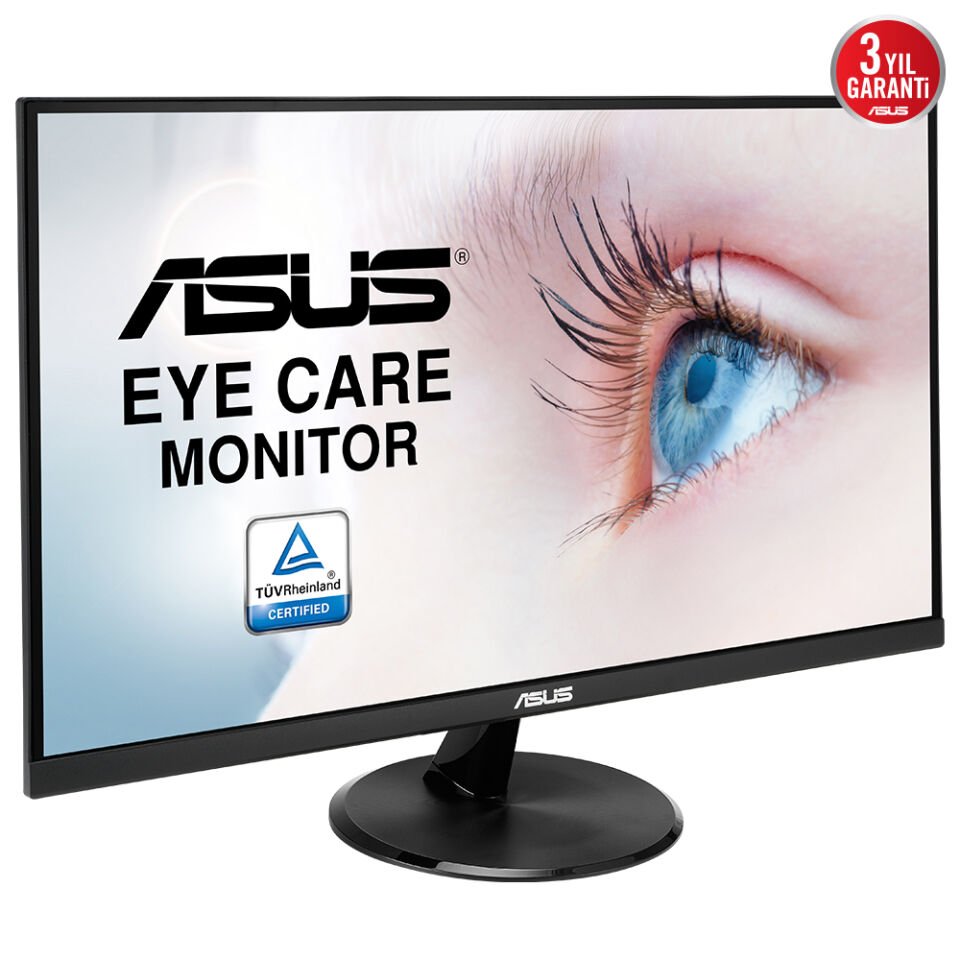 ASUS VP279HE 27'' 1MS 1920x1080 VGA/HDMI VESA 75Hz SİYAH LED MONITOR