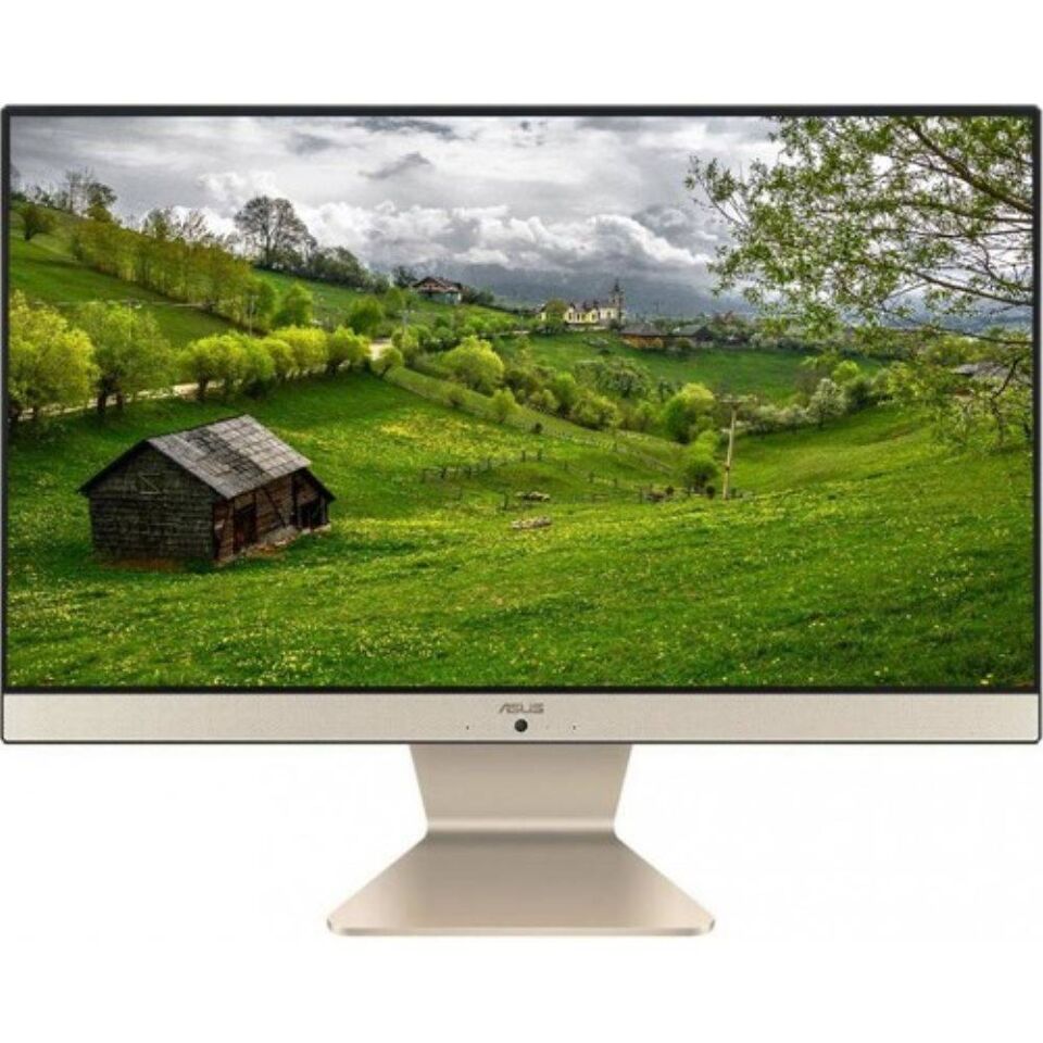 ASUS V222FAK-BA025M I5-10210U 8GB 256GB SSD O/B VGA 21.5'' FHD NONTOUCH FREE-DOS GOLD/SİYAH ALL IN ONE PC