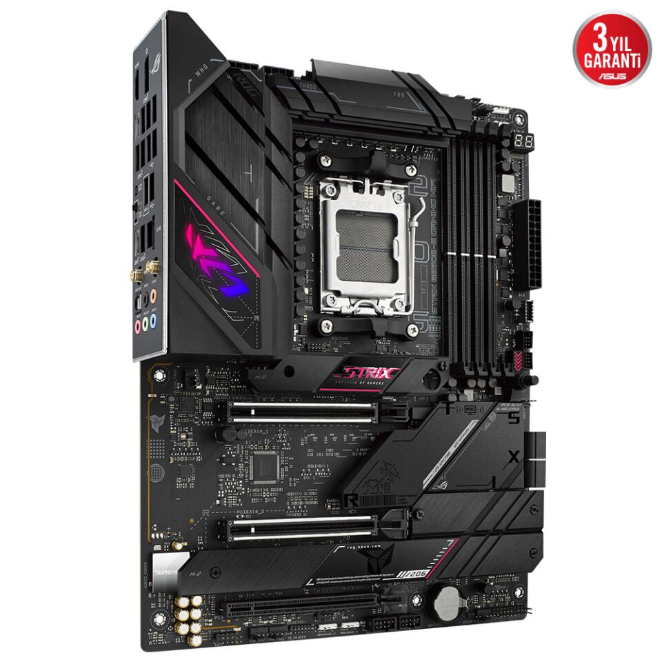 ASUS ROG STRIX B650E-E GAMING WIFI 4xDDR5 HDMI+DP 4xM.2 AM5 ANAKART