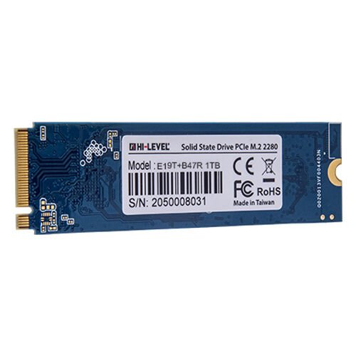 HI-LEVEL 1TB 5100/3600MB/s M2 NVMe PCI-E G4X4 SSD HLV-M2PCIeG4X4SSD2280/1T E21