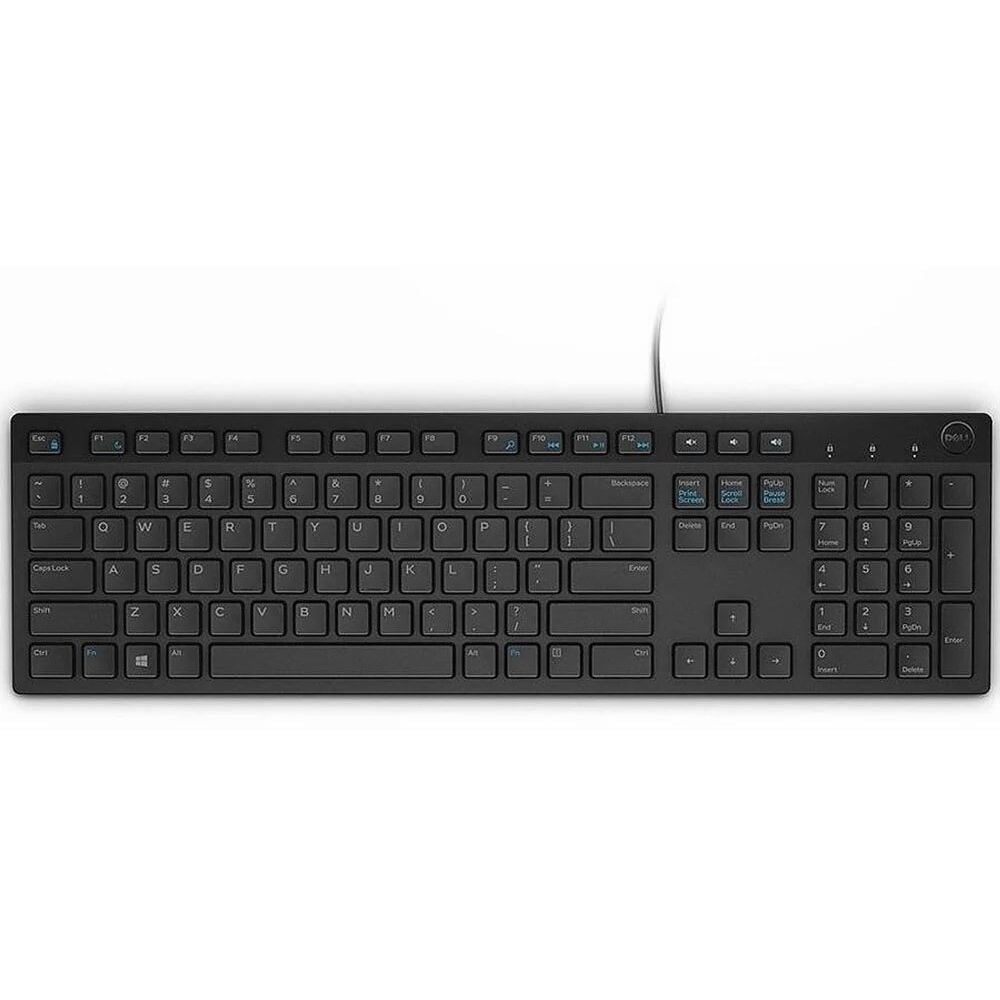DELL KB216 (580-ADHQ) TÜRKÇE KABLOLU USB MULTİMEDYA SİYAH Q KLAVYE