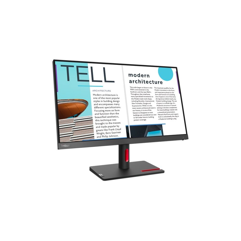 LENOVO 63E0KAT4TK 24.5'' 4MS 75HZ 1920x1080 VGA/HDMI VESA SİYAH IPS LED MONITOR