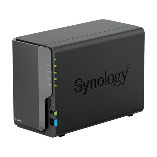 SYNOLOGY DS224PLUS 2 BAY 2xGLAN NAS DEPOLAMA ÜNİTESİ