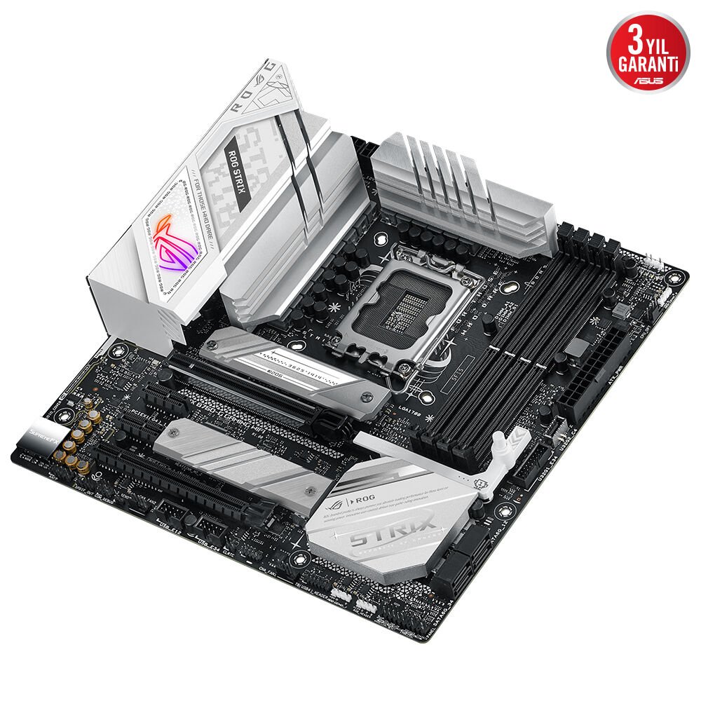 ASUS ROG STRIX B760-G GAMNG WIFI D4 4xDDR4 HDMI/DP 3xM.2 1xGLAN 1700P (12.Gen 13.Gen) ANAKART