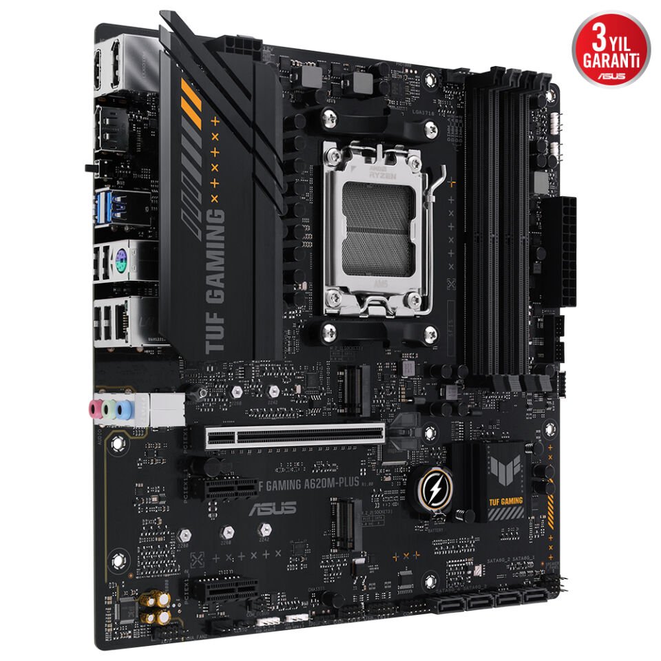 ASUS TUF GAMING A620M-PLUS 4xDDR5 2xDP/1xHDMI 2xM.2 AM5 ANAKART
