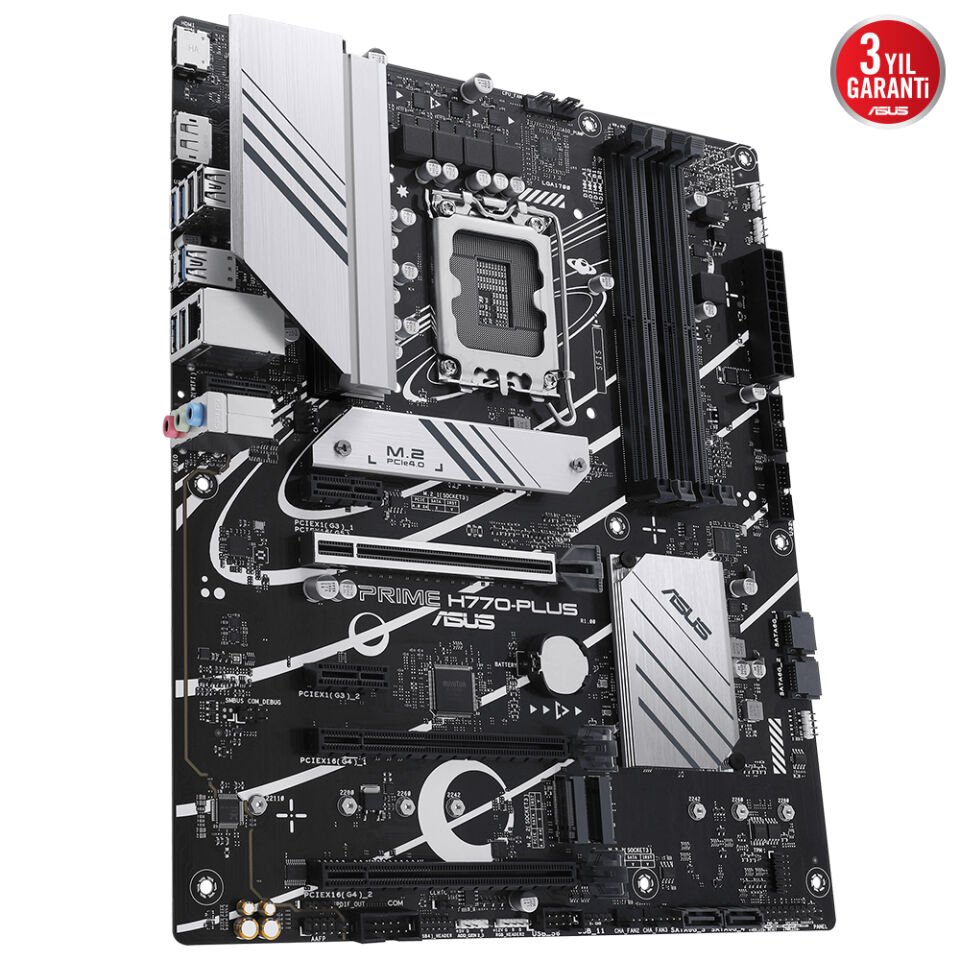 ASUS PRIME H770-PLUS 4xDDR5 HDMI/DP 3xM.2 1xGLAN 1700P (12.Gen 13.Gen) ANAKART