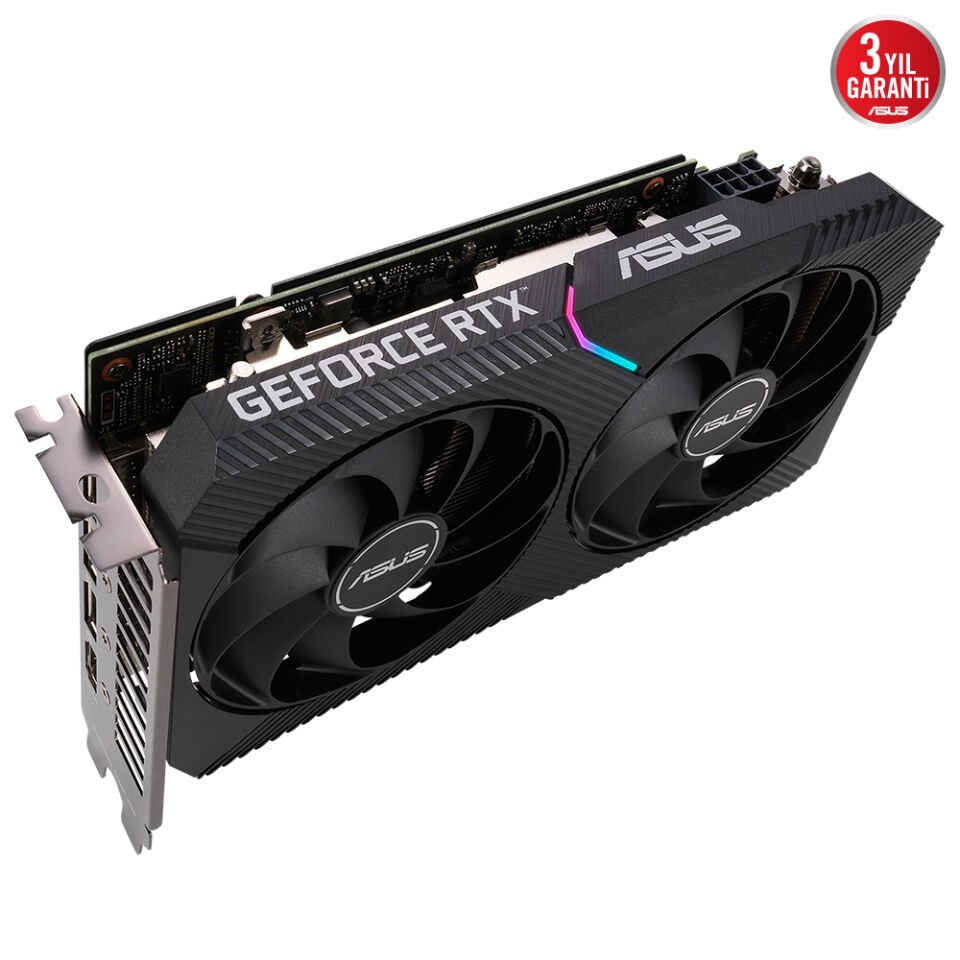 ASUS DUAL-RTX3050-O8G RTX3050 8GB GDDR6 128Bit HDMI/3xDP PCI-E 4.0