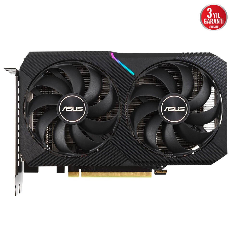 ASUS DUAL-RTX3050-O8G RTX3050 8GB GDDR6 128Bit HDMI/3xDP PCI-E 4.0