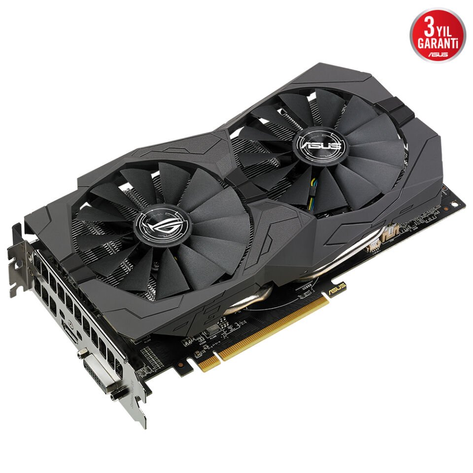 ASUS ROG-STRIX-RX560-4G-V2-GAMING RX560 4GB GDDR5 128Bit DVI/HDMI PCI-E 4.0