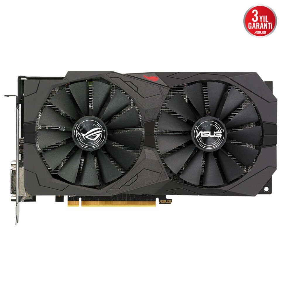 ASUS ROG-STRIX-RX560-4G-V2-GAMING RX560 4GB GDDR5 128Bit DVI/HDMI PCI-E 4.0