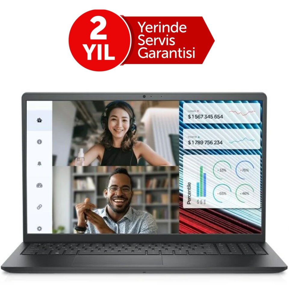 DELL VOSTRO 3520 N1611PVNB3520U I5-1235U 8GB 512GB SSD 15.6'' FHD FREEDOS NOTEBOOK